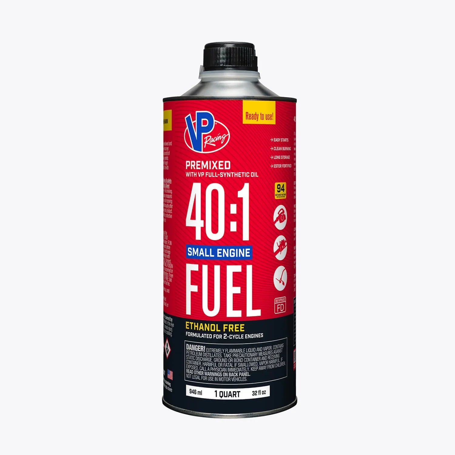 Fuel Premixed Ethanol Free, Fuel/Oil Mixture 946ml Each - Topspeed