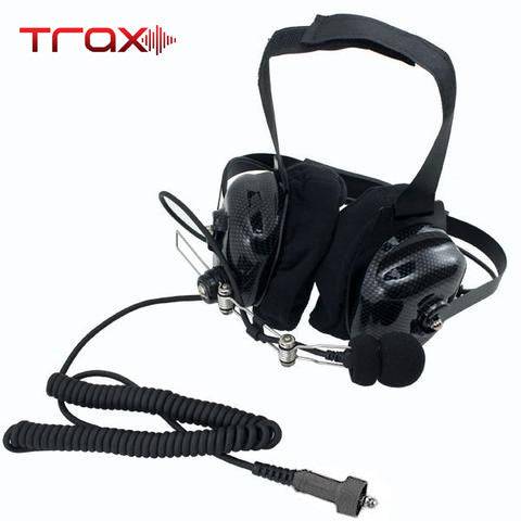 Trax Stereo Headset, BTH, With Cloth Ear Cover, Gel Ear Seal, Each - Topspeed