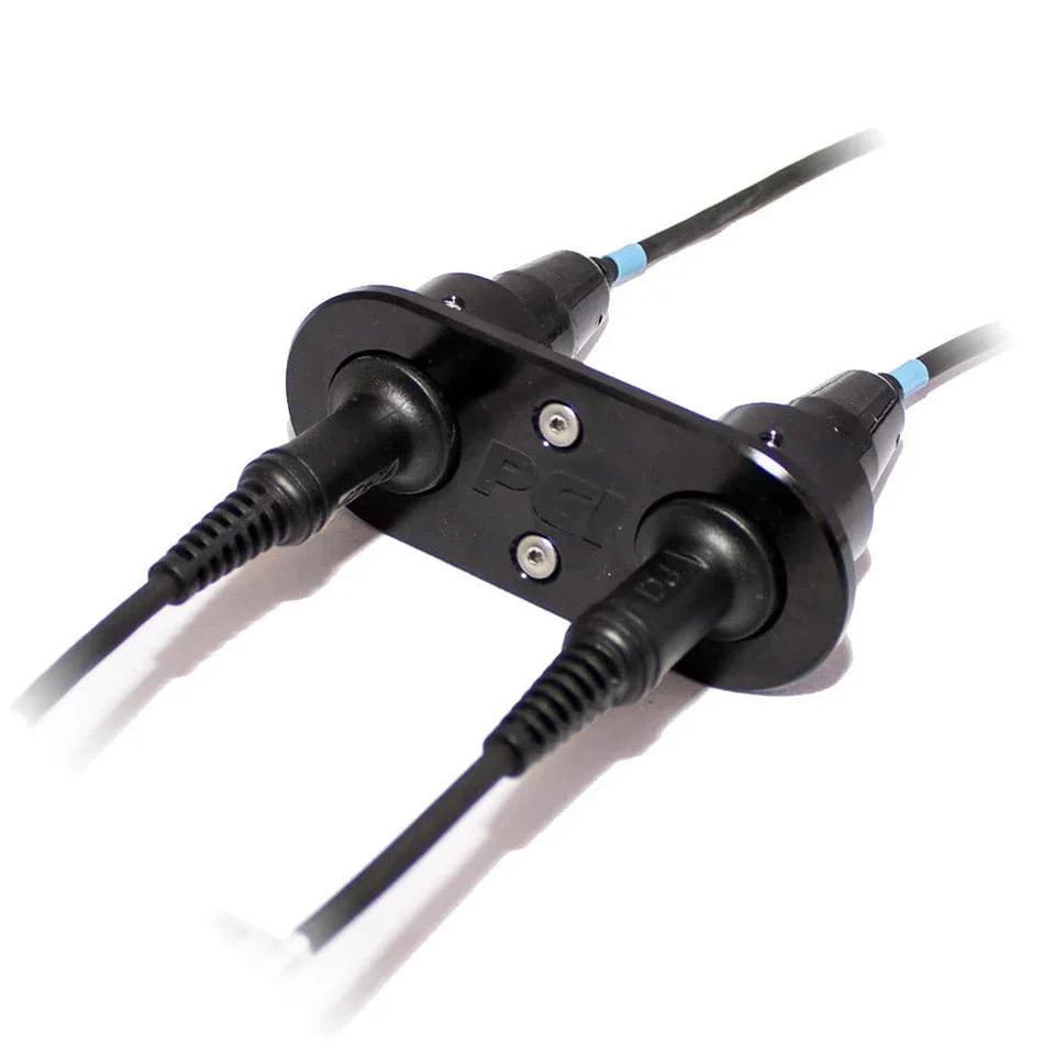 Dual Flush Mount Plate, Black, Each - Topspeed