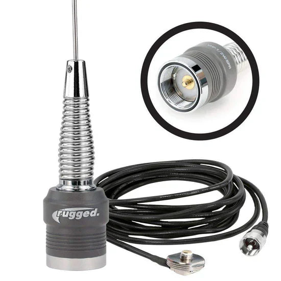VHF Antenna kit with 1/2wave NGP Antenna & NMO mount. - Topspeed