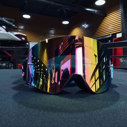 Goggle, ARCADE, Infinity Design, Arcade Strap, Pink Magnetic Lens, Pink Frame, Each