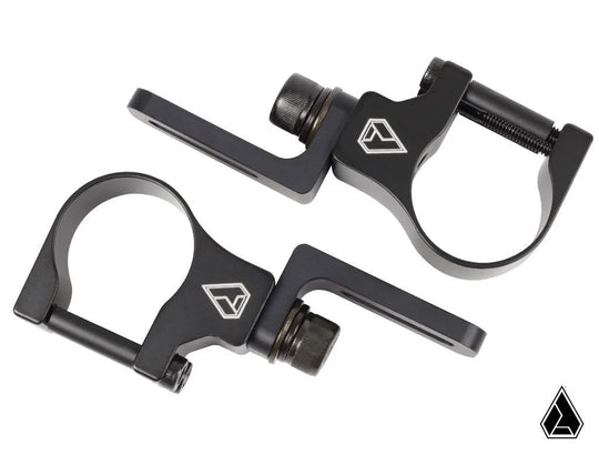 90deg Top Tube Light Bar Mount Brackets - Clamp Size - 1.875 inch, (CanAm Maverick X3), Pair