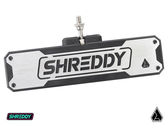 SHREDDY Bomber Convex Center Mirror - Clamp Size - 1.875 inch, Each