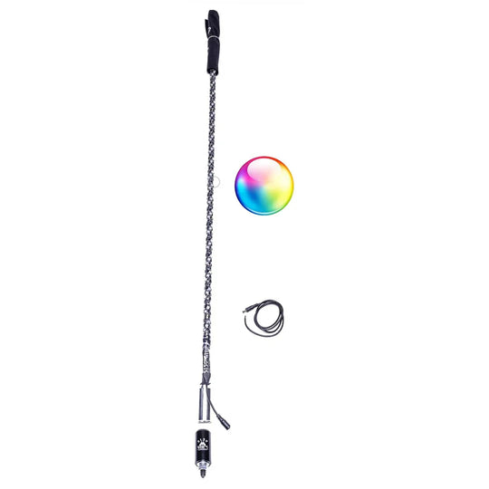 LED Whip w/ Bluetooth - Each - Topspeed