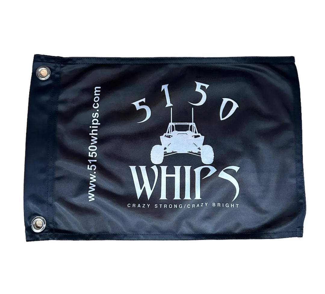 Heavy Duty 5150 Whips Flag (10"X15"), Each - Topspeed