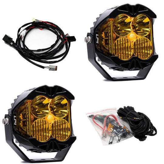 LP4 Pro LED - Driving/Combo; Amber; Pair - Topspeed
