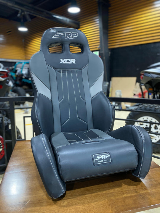 (PRP) (UTV28) XCR Suspension Seat for Polaris RZR PRO XP, PRO R, Turbo R, Black & Gray