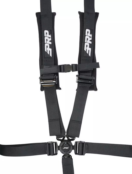 (PRP) (UTV28) Padded 5.2 Seat Belt Harness, Classic 5 Point, Standard Bolt