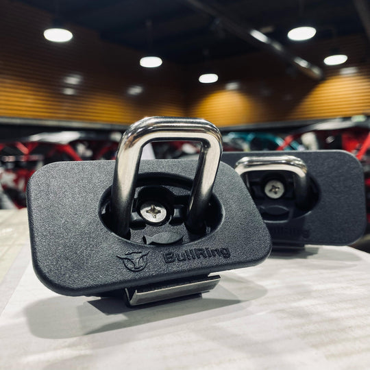 (PRP) (UTV28) Bull Ring, Flush Fit Angled Retractable, Tie-Down Anchor, Ford / 2015 & UP Ford F150 / 2017 & UP Ford Super Duty Pair