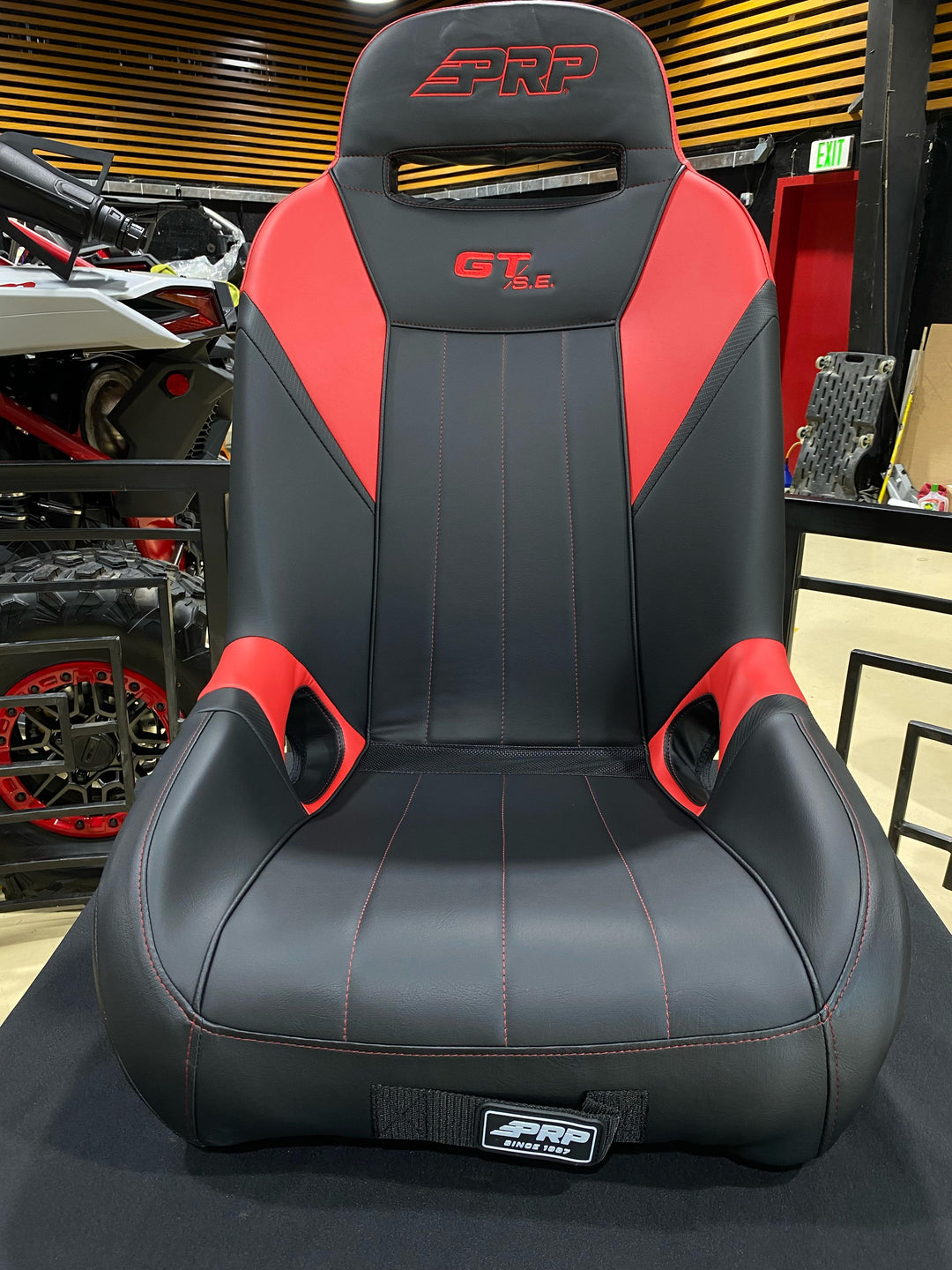 (PRP) (UTV28) GT/S.E. Suspension Seat for Polaris RZR PRO XP, PRO R, PRP LOGO