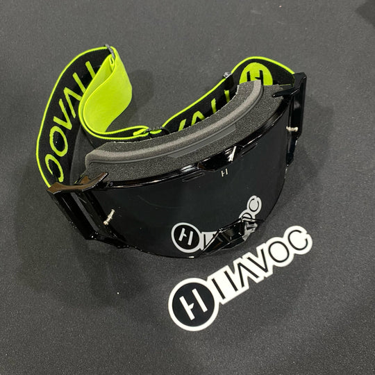 Elusive Helios Hi Viz Strap Silver Mirror Lens Black Frame, Each