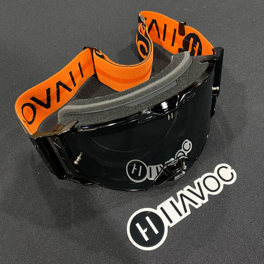 Phantom Helios Orange/Black Strap Smoke Lens Black Frame, Each