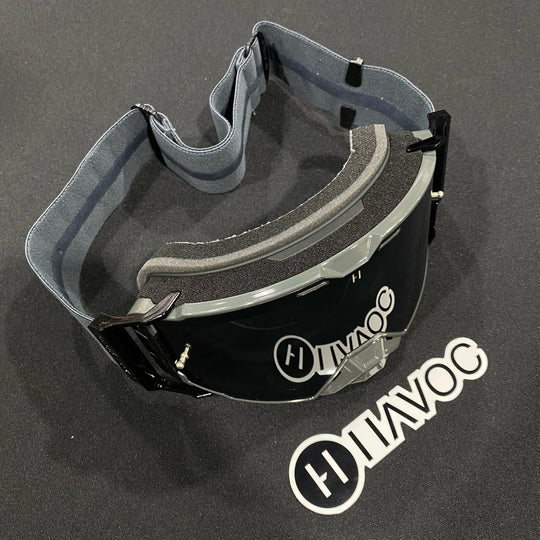 Hammerhead Helios Grey Strap Smoke Lens Grey Frame, Each