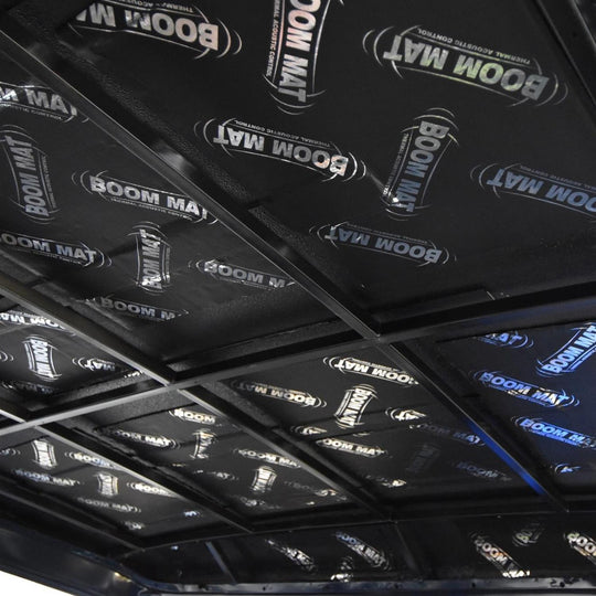 Mats, Sound Deadening, Self-adhesive, 12.50 in. x 24.00 in. x 0.157 in.