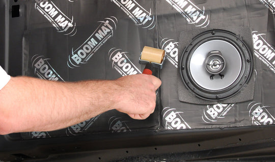 Control Mat, Sound Deadener, Boom Mat, Four Sheets, 6 in. x 12.50 in., Kit