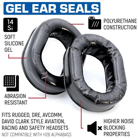 Gel Ear Seals (Pair) - Topspeed