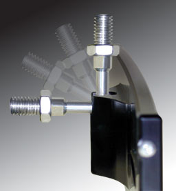 9 Inch Panoramic Rearview Mirror - Black, Each