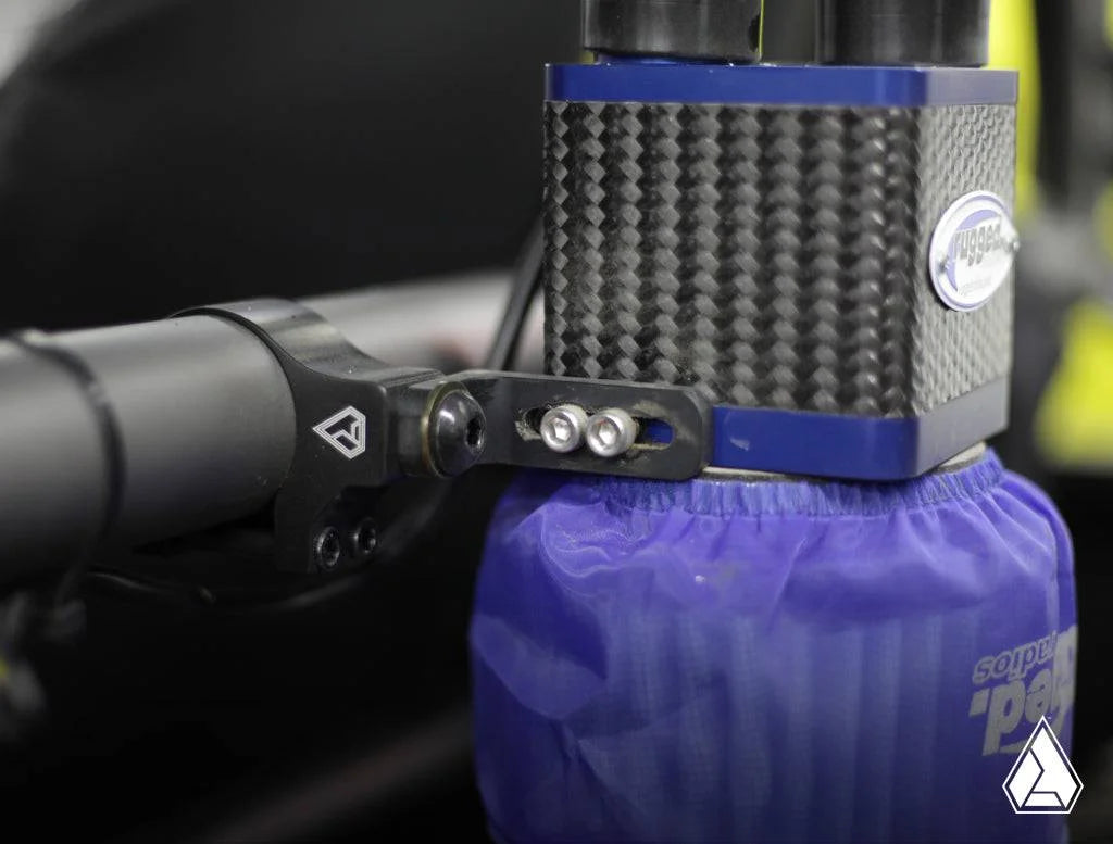 90deg Top Tube Light Bar Mount Brackets - Clamp Size - 1.875 inch, (CanAm Maverick X3), Pair