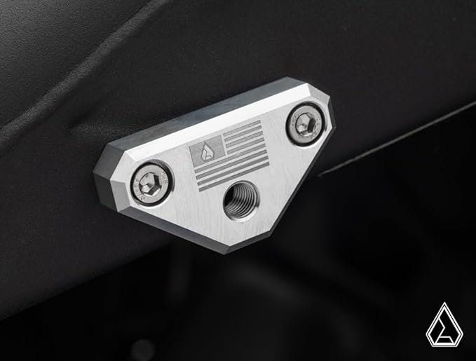 M10 A-Pillar Mount Brackets (Fits: Can Am Maverick X3) - Finish - Raw Aluminum, Pair