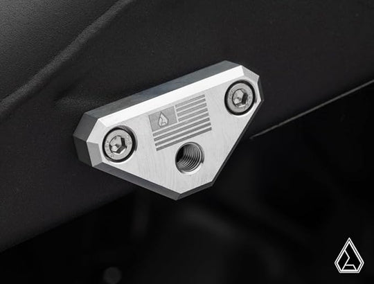 M10 A-Pillar Mount Brackets (Fits: Can Am Maverick X3) - Finish - Raw Aluminum, Pair