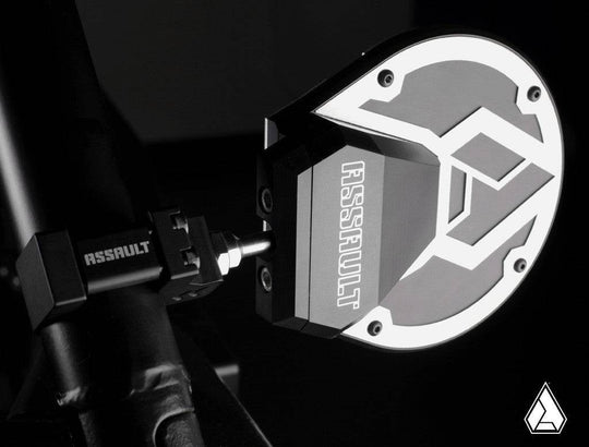 Sidewinder Convex Side Mirrors - Clamp size - 1.875 inch, Pair