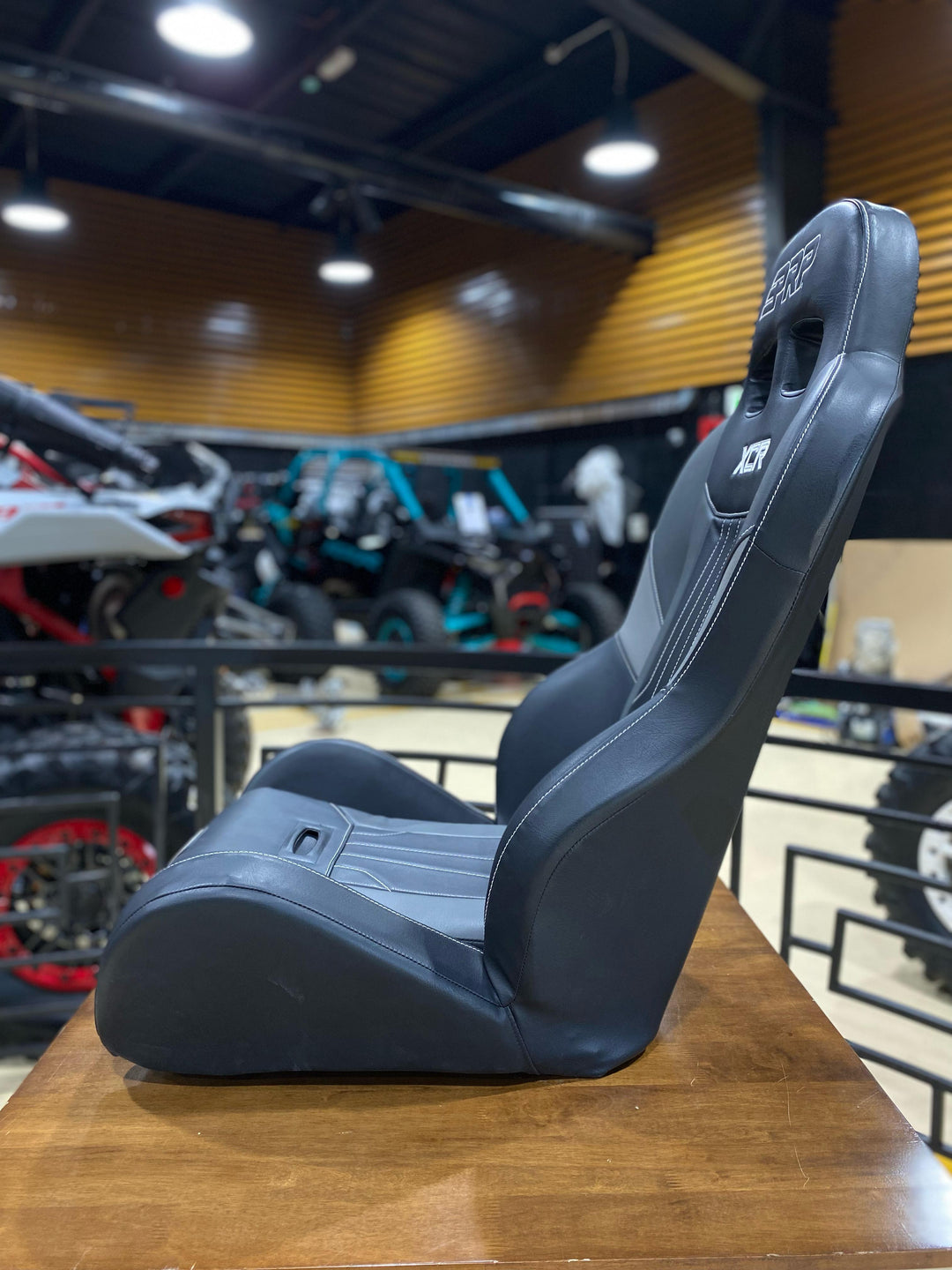 (PRP) (UTV28) XCR Suspension Seat for Polaris RZR PRO XP, PRO R, Turbo R, Black & Gray