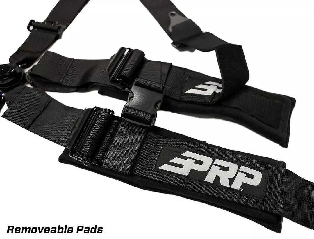 (PRP) (UTV28) Padded 5.2 Seat Belt Harness, Classic 5 Point, Standard Bolt