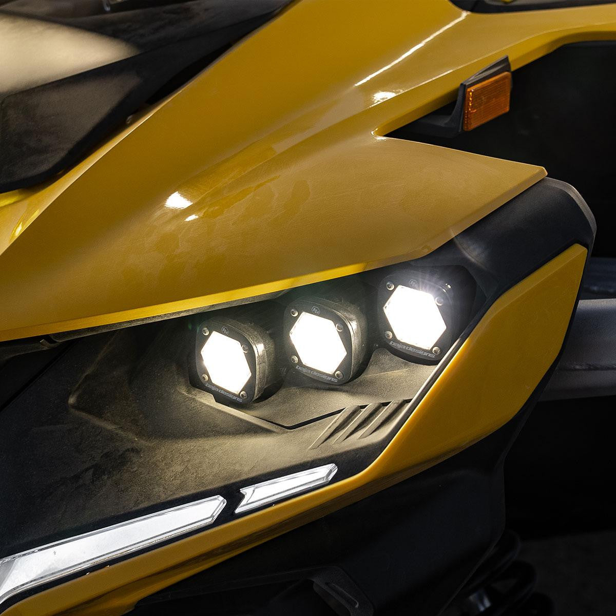 Can-Am Maverick R Triple S1 "Unlimited" Headlight Kit - Can-Am Maverick R 2024 - Topspeed