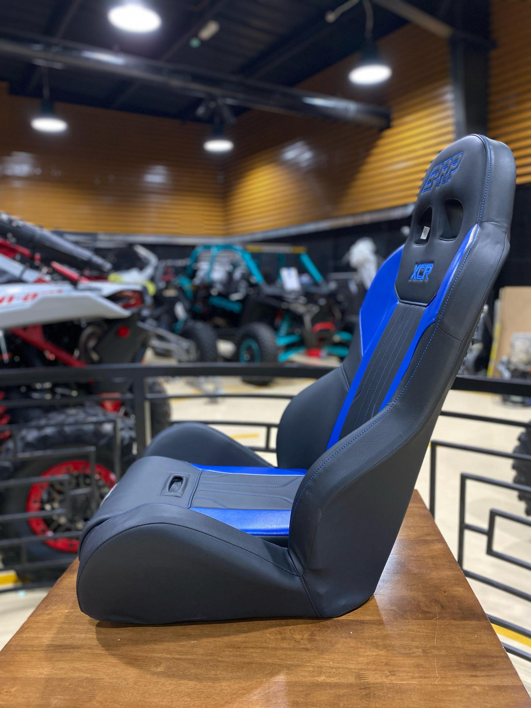 (PRP) (UTV28) XCR Suspension Seat for Polaris RZR PRO XP, PRO R, PRP LOGO