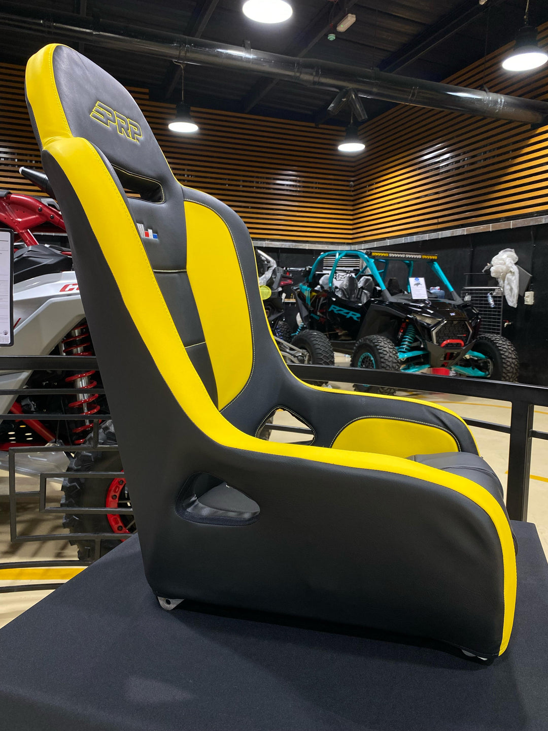 (PRP) (UTV28) Podium Elite Suspension Seat, PRP LOGO