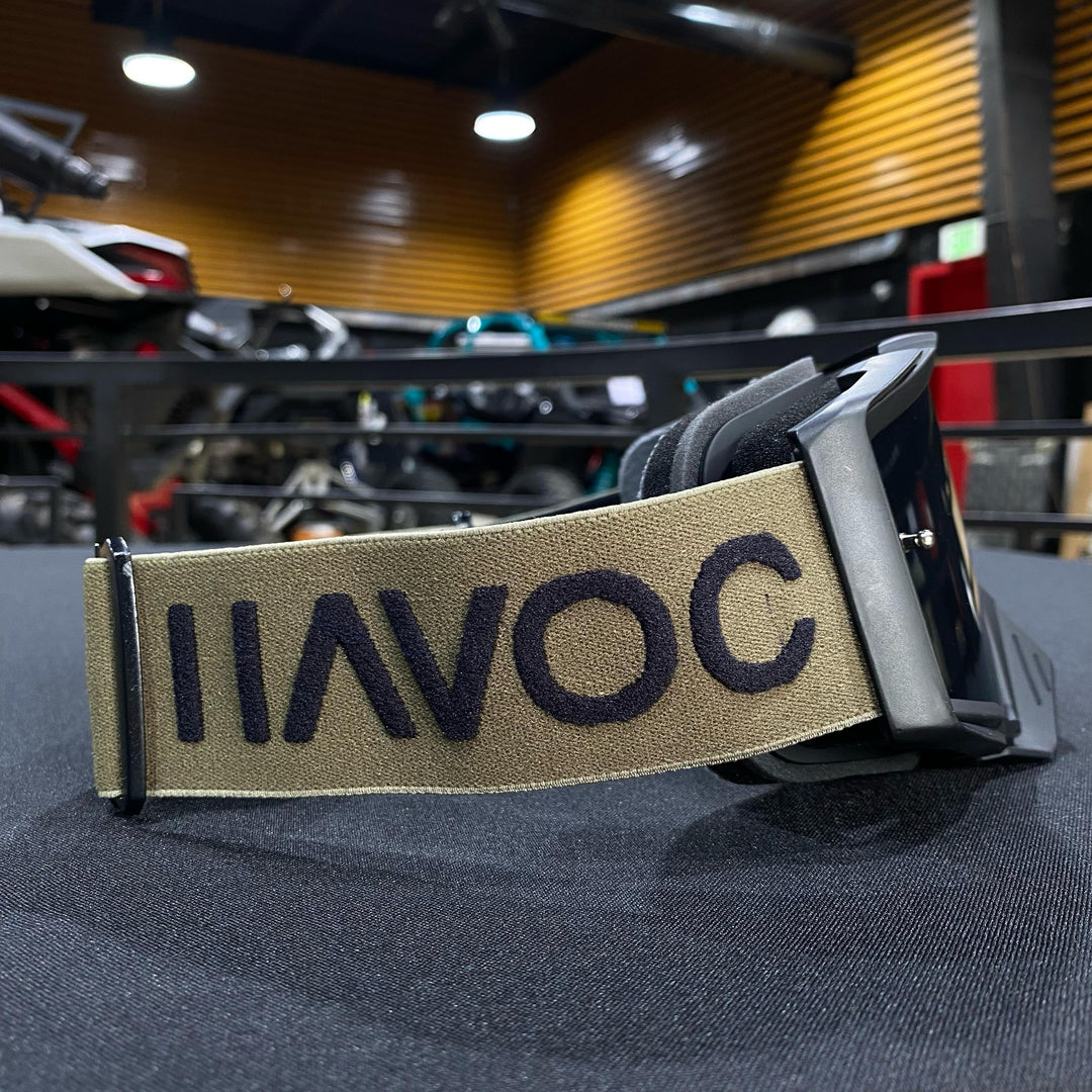 Hurrah ODI Green / Black Smoke Pre-Curved lens, Each