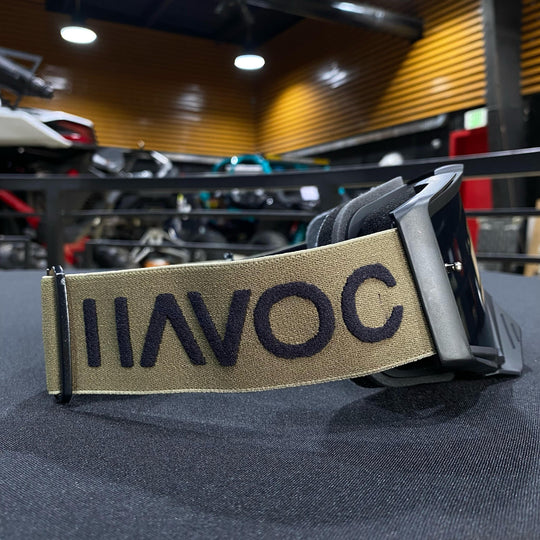 Hurrah ODI Green / Black Smoke Pre-Curved lens, Each