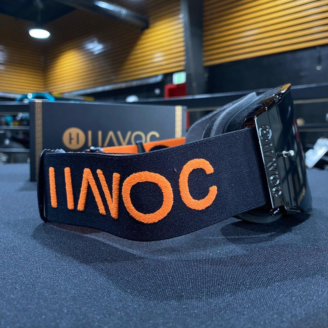 Phantom Helios Orange/Black Strap Smoke Lens Black Frame, Each