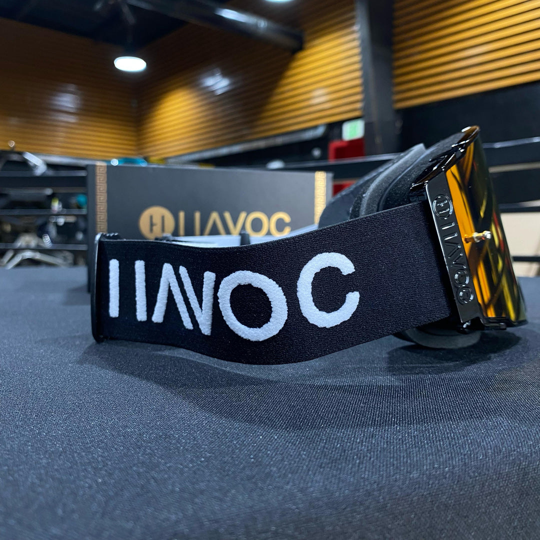 Inverse Helios Inverse Strap Red Crystal HD Lens Black Frame, Each