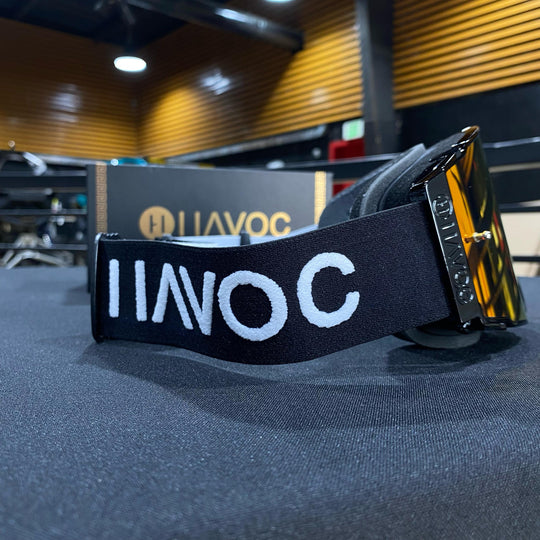 Inverse Helios Inverse Strap Red Crystal HD Lens Black Frame, Each