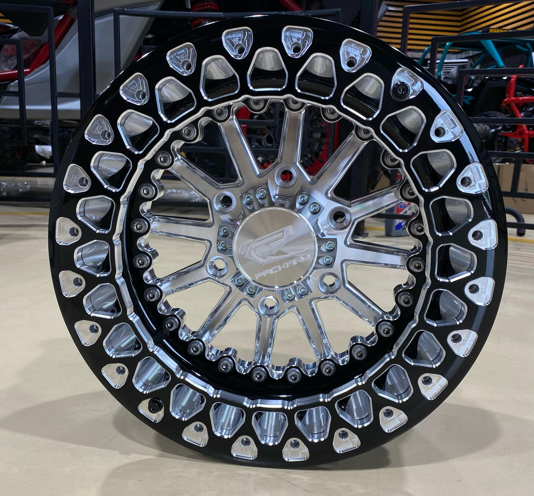 Element - FF Forged Beadlock - Silver Maverick R By Ultra-Light 15 x 7 / 6 x 139.7 / V.2, Each