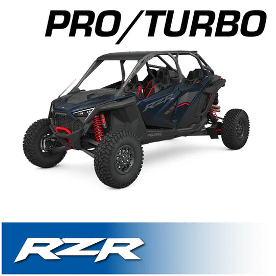 Polaris RZR PRO XP - Turbo R - Pro R - Complete Communication Kit with Intercom and 2-Way Radio w/ (2) FREE Alpha Audio Speakers & Mic Helmet Kit - Topspeed