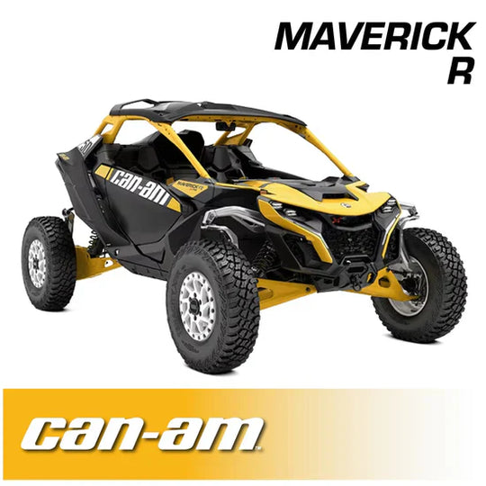 Can-Am Maverick R Complete Communication Kit with Rocker Switch Intercom and 2-Way Radio w/ (2) FREE Alpha Audio Speakers & Mic Helmet Kit - Topspeed