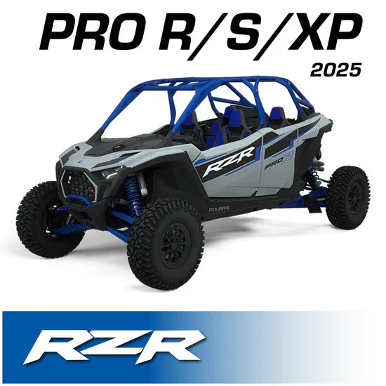 2025 Polaris RZR Pro XP, Pro R, and Pro S - Complete Communication Kit with Bluetooth Intercom and 2-Way Radio - Topspeed