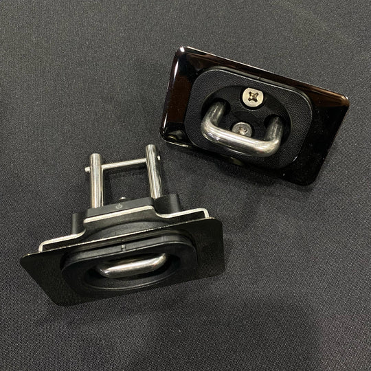 (PRP) (UTV28) Bull Ring, GM Flush, Fit Retractable, Tie-Down Anchor, Pair