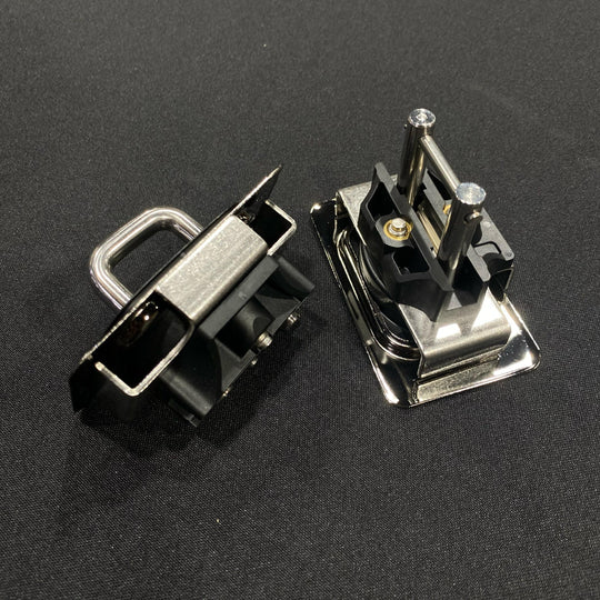 (PRP) (UTV28) Bull Ring, Gunmetal, Fit Retractable, Tie-Down Anchor, Pair