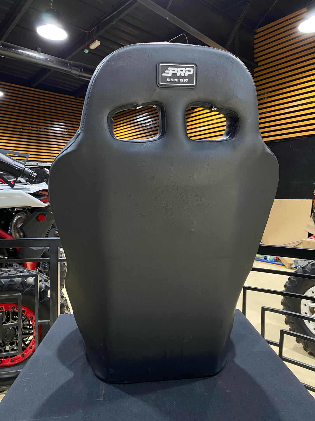 (PRP) (UTV28) XCR Suspension Seat for Polaris RZR PRO XP, PRO R, PRP LOGO