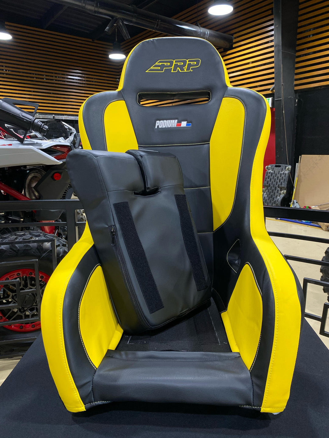 (PRP) (UTV28) Podium Elite Suspension Seat, PRP LOGO