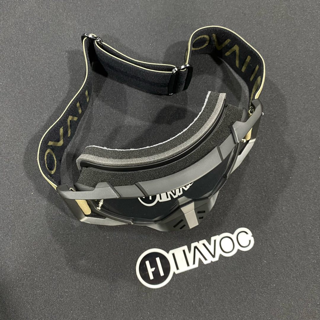 Hurrah ODI Green / Black Smoke Pre-Curved lens, Each