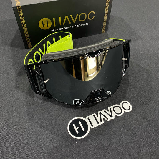 Elusive Helios Hi Viz Strap Silver Mirror Lens Black Frame, Each