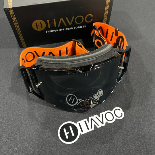 Phantom Helios Orange/Black Strap Smoke Lens Black Frame, Each