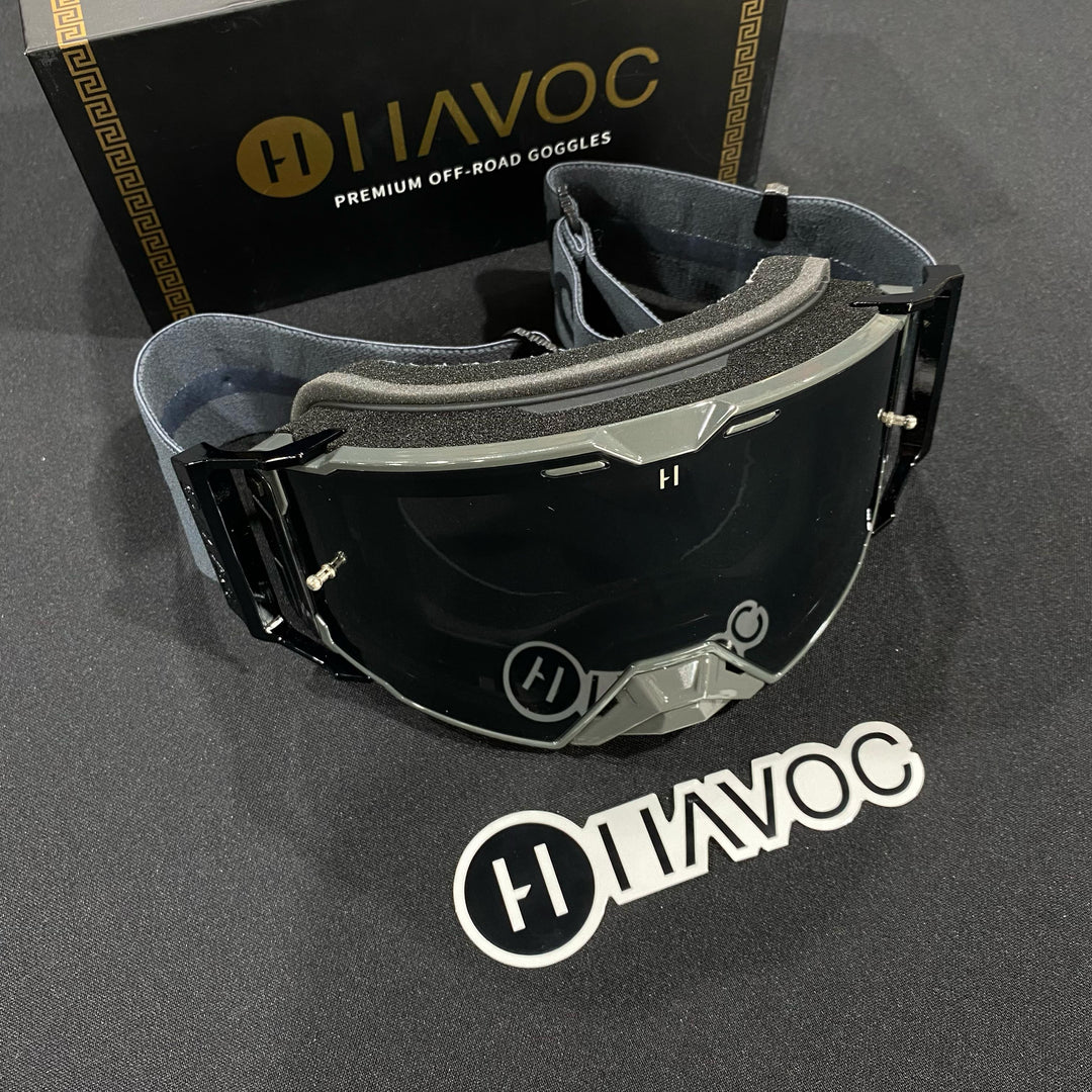 Hammerhead Helios Grey Strap Smoke Lens Grey Frame, Each