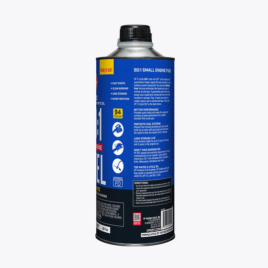 Fuel Premixed Ethanol Free, Fuel/Oil Mixture 946ml Each - Topspeed