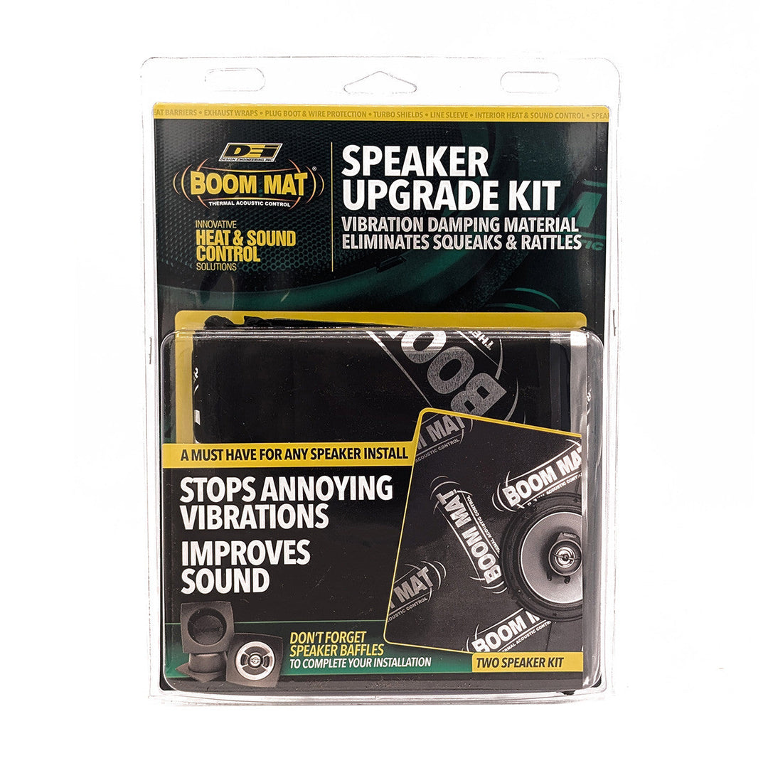 Control Mat, Sound Deadener, Boom Mat, Four Sheets, 6 in. x 12.50 in., Kit