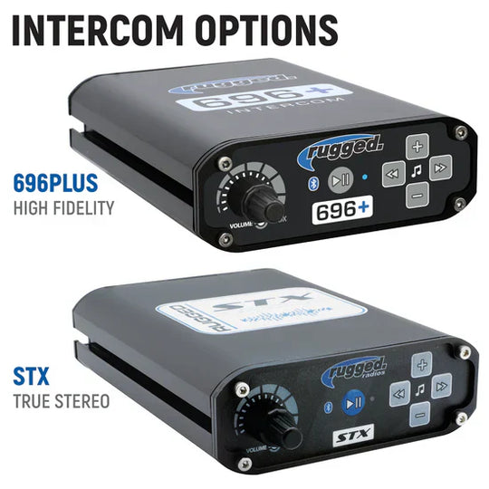 Polaris RZR XP 1000 Complete Communication Kit with Bluetooth Intercom and 2-Way Radio 1039374006063 - Topspeed